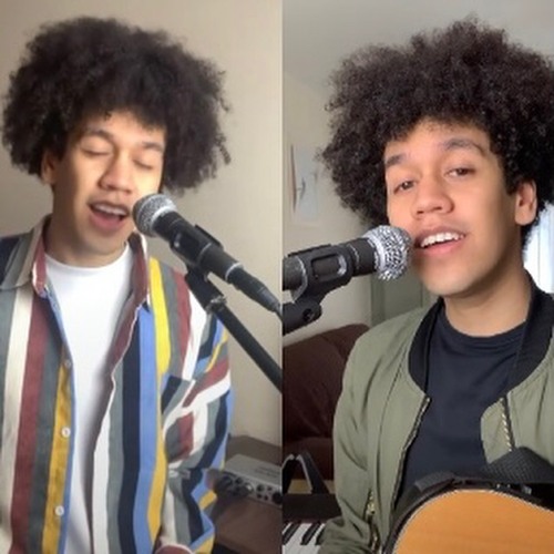 Bruno Mars Anderson .Paak Silk Sonic - Leave the Door Open (live cover)
