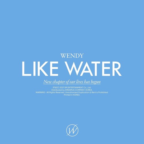 Like Water - Wendy (Cover)