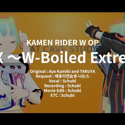 슈블 Kamen Rider W OP W-B-X W Boiled Extreme Covered by Schubl