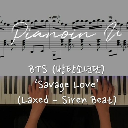 BTS (방탄소년단) 'Savage Love feat. Jason Derulo' Piano Cover Sheet