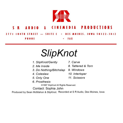 Slipknot - Slipknot Gently (Gold Disc Demo)