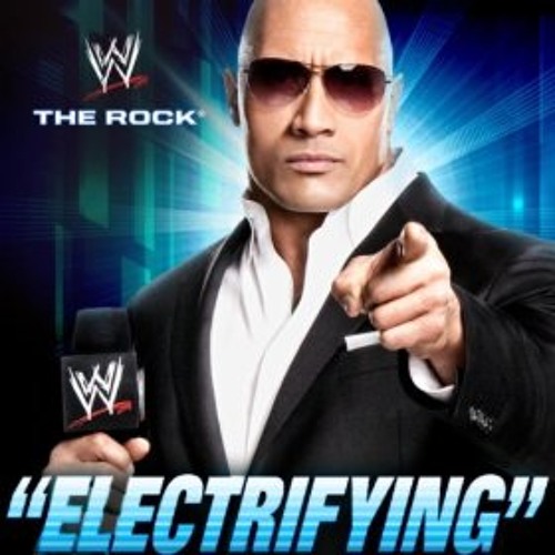 WWE The Rock ''Electrifying Theme Song Custom ITunes Cover
