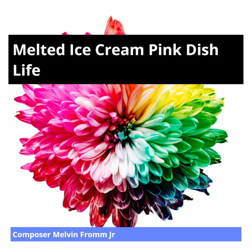 Melted Ice Cream Pink Dish Life