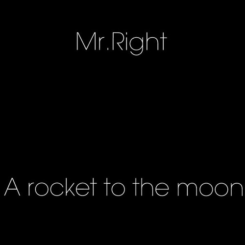 Mr.Right - A rocket to the moon at Moon