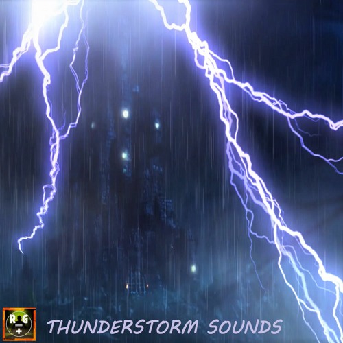 Thunderstorm Sounds with Rain White Noise Loud Thunder and Lightning Strike Sound Effects
