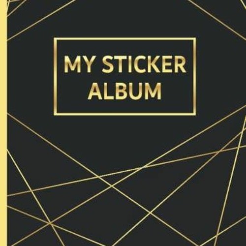 Kindle Book My Sticker Album for Adults and Kids Blank Sticker Album for Collecting Stickers L