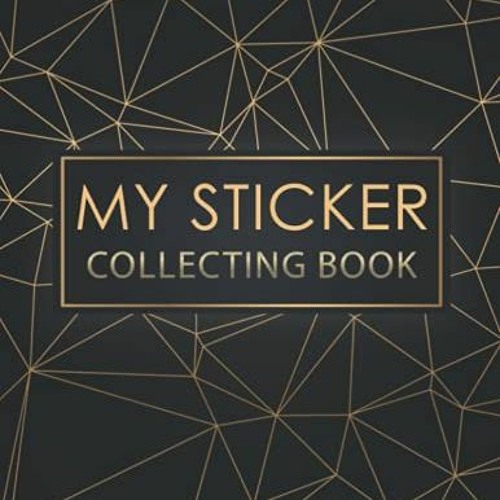 ) My Sticker Collecting Book Album Blank sticker album for collecting stickers sticker coll