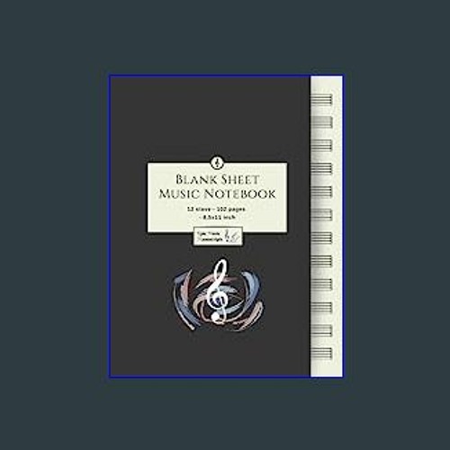READ EBOOK $$ 📖 Blank Sheet Music Notebook Music Manuscript Paper White Marble Blank Sheet Mus