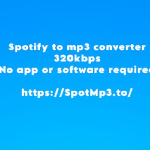 SPOTIFY TO MP3 PLAYLIST DOWNLOADER - https SpotMp3.to - 320kbps