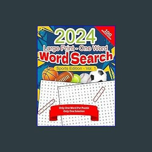 DOWNLOAD$$ ⚡ 2024 Large Print - One Word Word Search One Word Per Puzzle. Only One Solution Full
