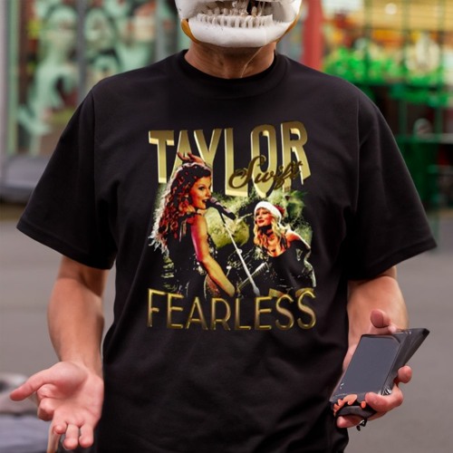 Fearless Taylor Swift Vintage Retro Taylor Swift Merch Shirt