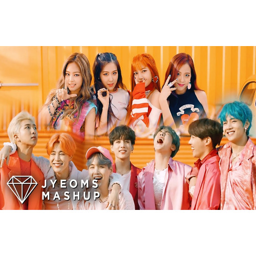 BTS & BLACKPINK - BOY WITH LUV X AS IF IT'S YOUR LAST (MASHUP) feat. HALSEY