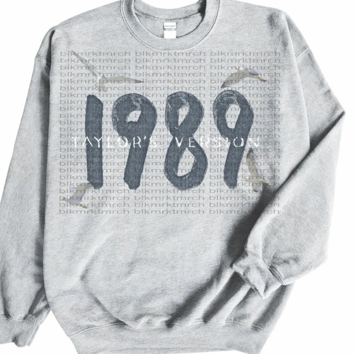 1989 - Taylor Swift - Taylor's Version - 1989 Album - New Album - Swiftie - Sweatshirt