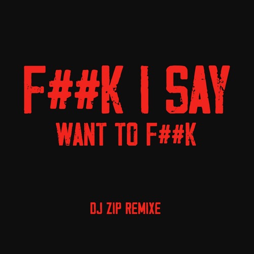 F K I SAY WANT TO F K DJ MJ (DJ ZIP RMX) BOUYON