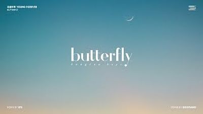 BTS (방탄소년단) - Butterfly Piano Cover 160K)