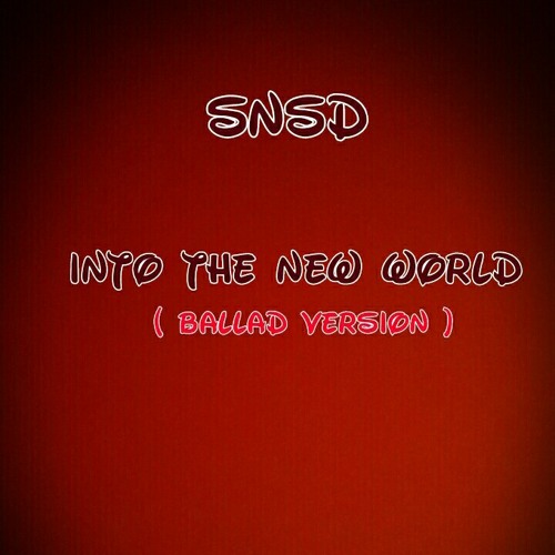 SNSD - Into The New World cover ballad kpop snsd kyuwifeu like girlsgeneration