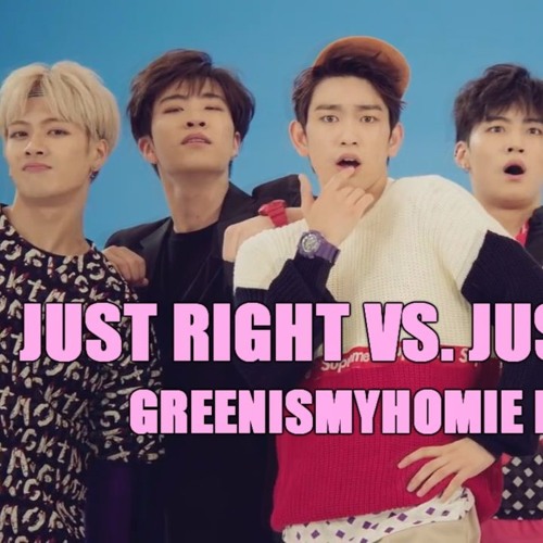 GREENISMYHOMIE MASHUP GOT7 VS. BTS - Just Right Just One Day