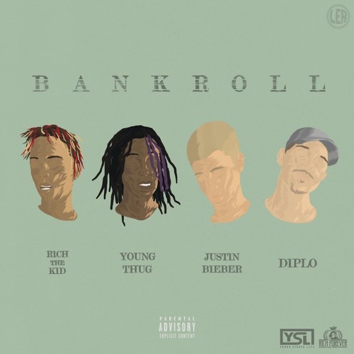 DIPLO — BANK ROLL ft. Justin Bieber Rich the Kid & Young Thug (Produced by Boaz) preview BANKROLL