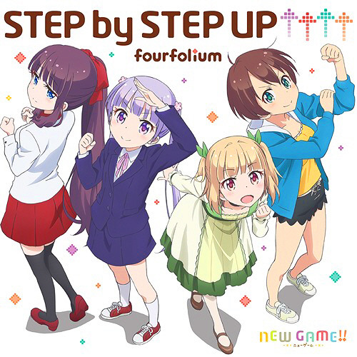 New Game!! (OP) New Game!! Cast - STEP by STEP UP↑↑↑↑