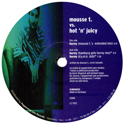 Mousse T. vs. Hot'n'Juicy - Horny (Mousse T.'s Extended Mix)