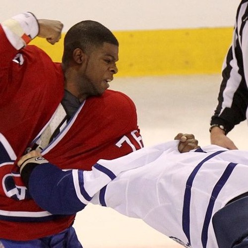 Calm Leafs fan vs Angry Habs fan