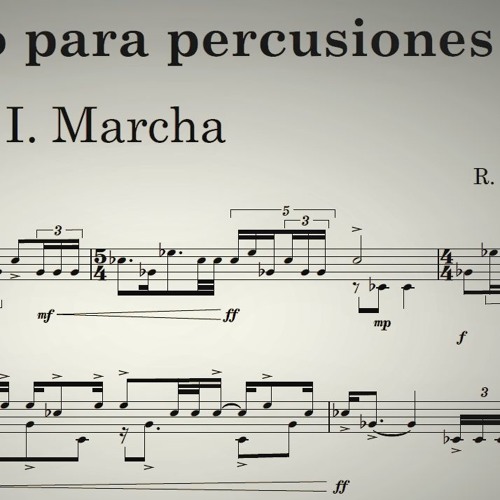 . .Percussion Concerto. . Full score (https watch v i7v4g1 nC2U)