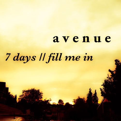 Craig d - 7 Days Fill Me In (avenue Acoustic Cover)