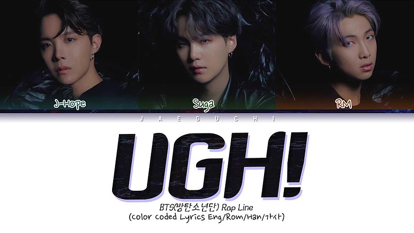 BTS (방탄소년단) - UGH! (욱) (Color Coded Lyrics Eng Rom Han 가사)