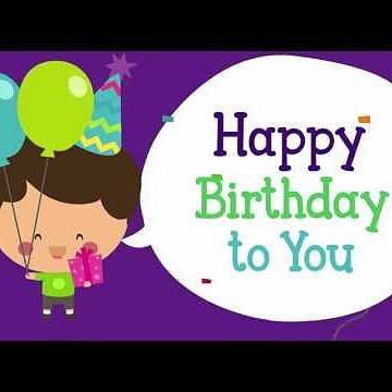 Happy Birthday Song Happy Birthday To You Song for Kids The Kiboomers
