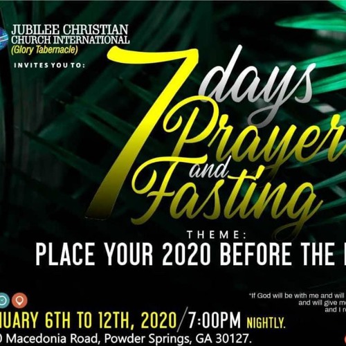 Seven days prayer & fasting - Day 4