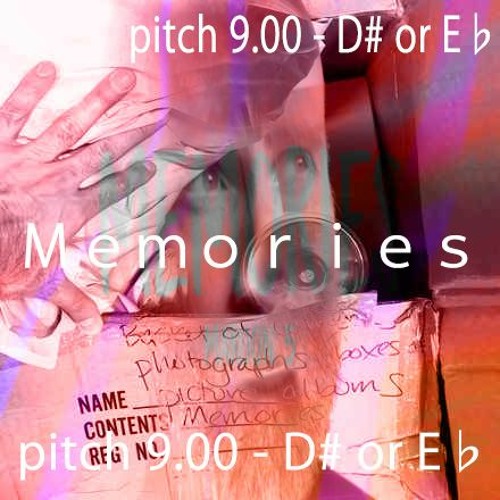 Memories (Feat. Maroon 5) Chill Memories Trap Rock Song (pitch 9.00 - D or Eb)