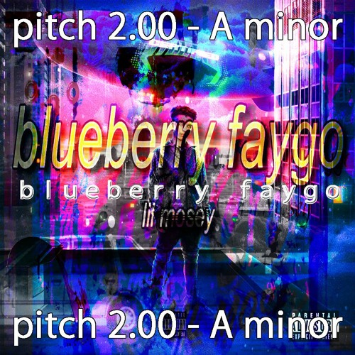Blueberry Faygo (Feat. Lil Mosey) Chill Blueberry Faygo Trap Rock Song (pitch 2.00 - A minor)