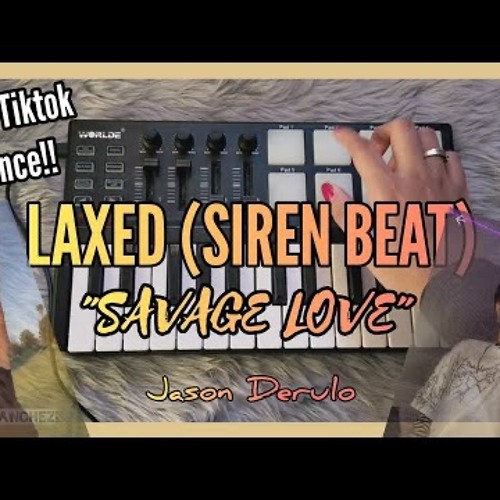 Jawsh 685 - Laxed Siren Beat (Tiktok Dance Craze) (Midi Keyboard Cover) instrumental 🔥🔥