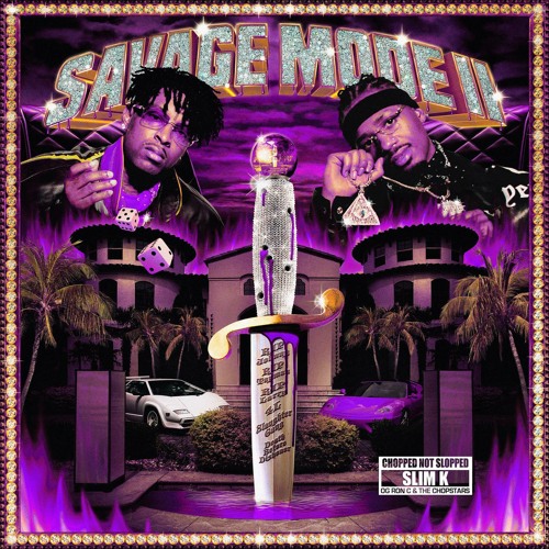 21 Savage & Metro Boomin - Purple Savage Mode II Intro ChopNotSlop Remix