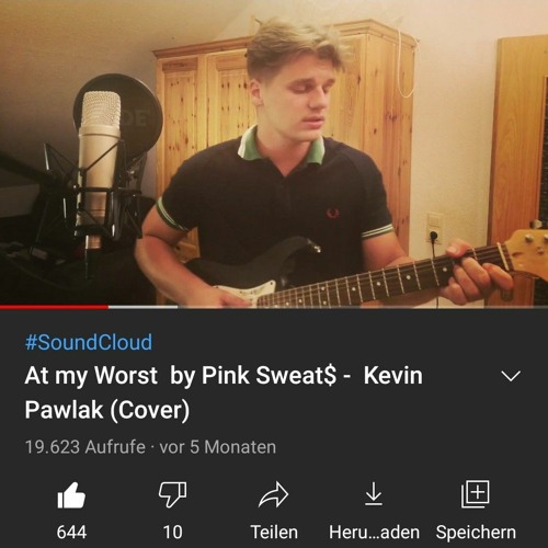 At My Worst pink sweat$ Cover