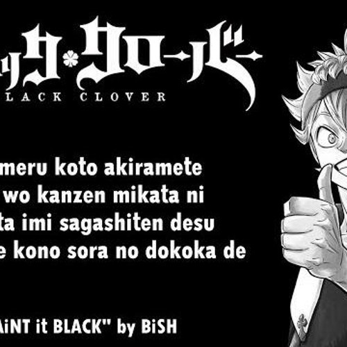 Black Clover Opening 2 Full『PAiNT it BLACK』by BiSH