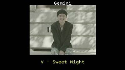 (BTS) V - Sweet Night OST (Tradução legendado) 160K)