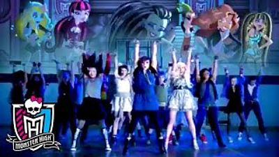 Fright Song Official Music Video Monster High 160K)