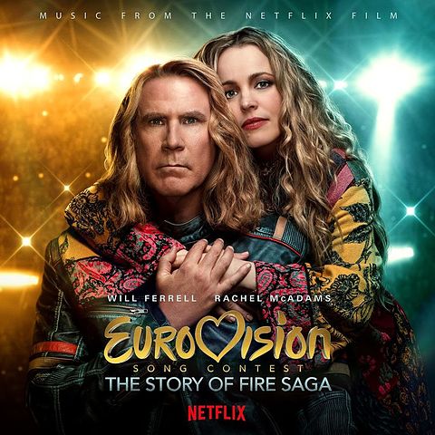 08. Cast of Eurovision Song Contest The Story of Fire Saga - Song-A-Long Believe Ray Of Light Waterloo Ne Partez pas Sans Moi and I Gotta Feeling