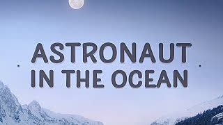 astronaut in the ocean