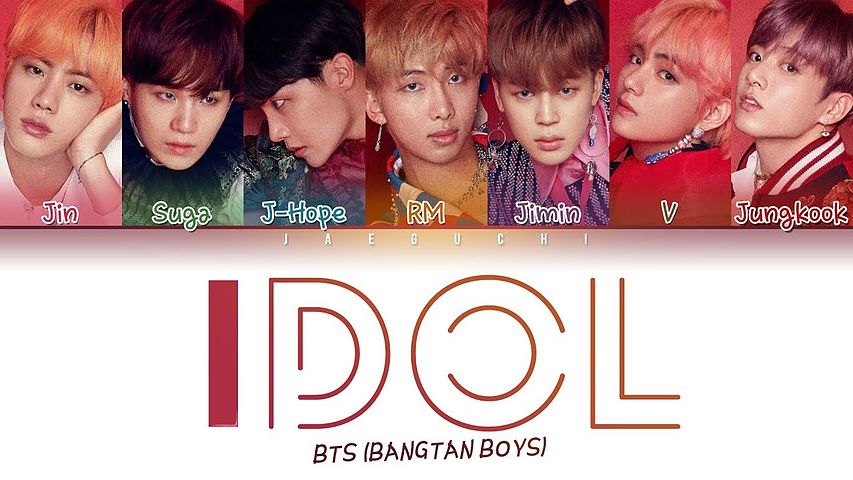 BTS (방탄소년단) - IDOL (Color Coded Lyrics Eng Rom Han 가사)
